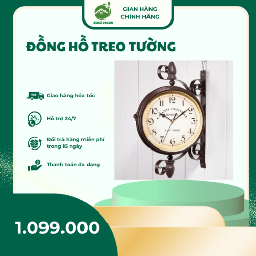 Đồng hồ treo tường Zenzidecor